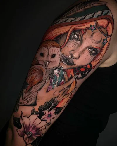 Silvia SAX tattoo 037