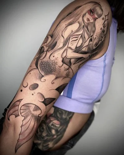 Silvia SAX tattoo 044