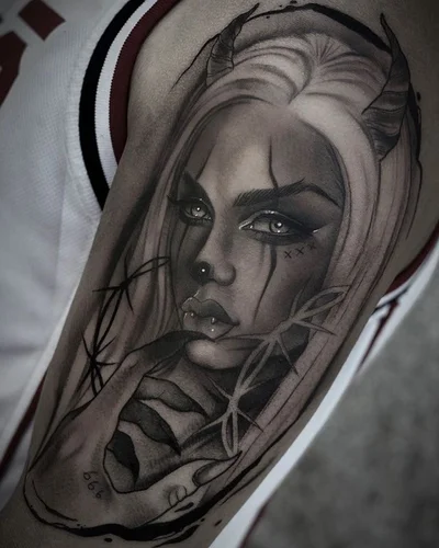 Silvia SAX tattoo 045