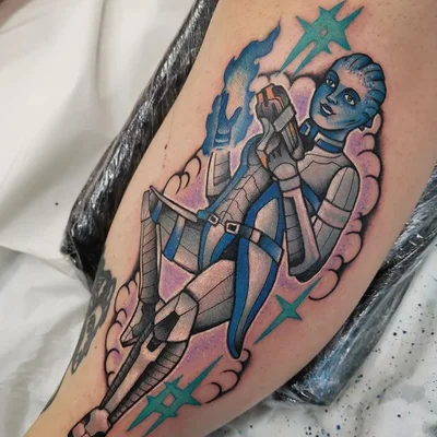 Alex Bach tattoo 008