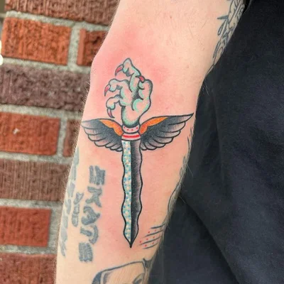 Atom Aker tattoo 007