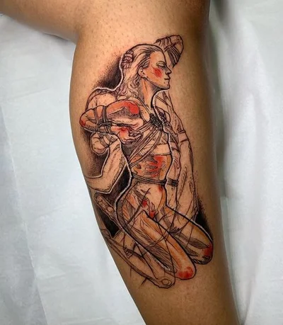 Javier Rivera "Che" tattoo 008