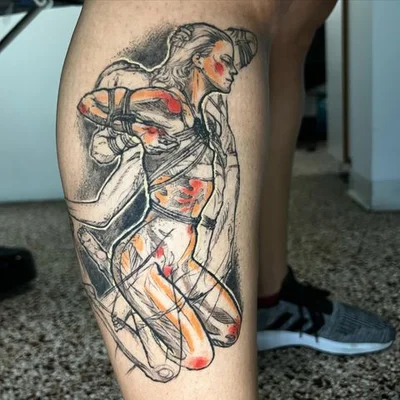 Javier Rivera "Che" tattoo 049