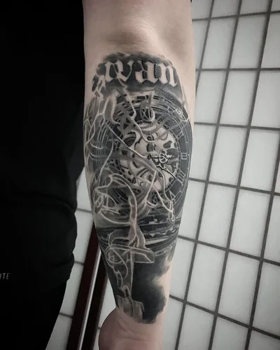 Darren Brown tattoo 022