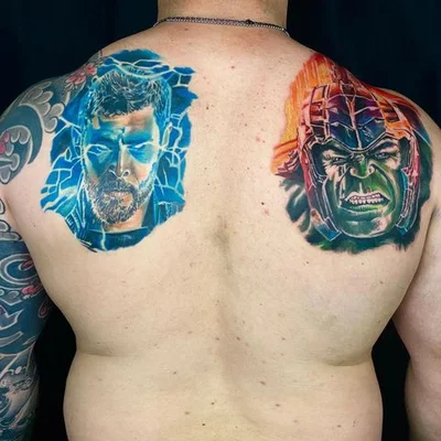 Darren Brown tattoo 035