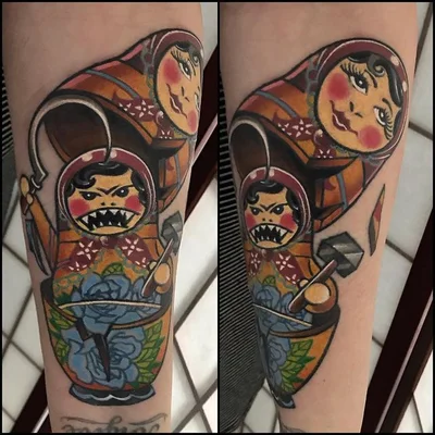 Darren Brown tattoo 042