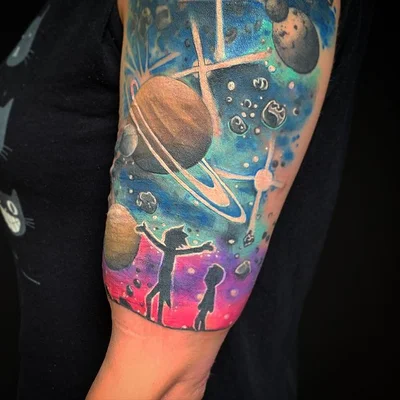 Hailey Slade tattoo 048