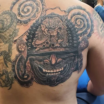 Monk tattoo 007
