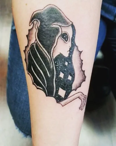 Monk tattoo 009