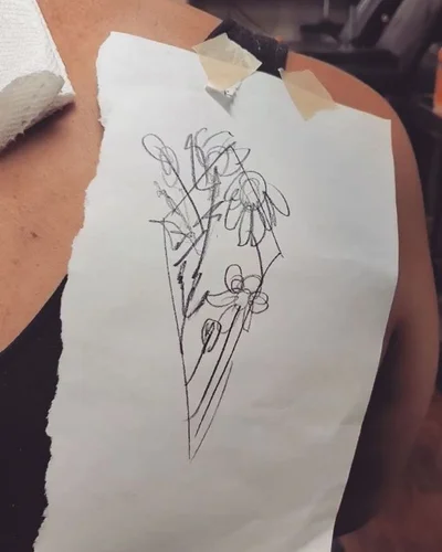 Monk tattoo 011