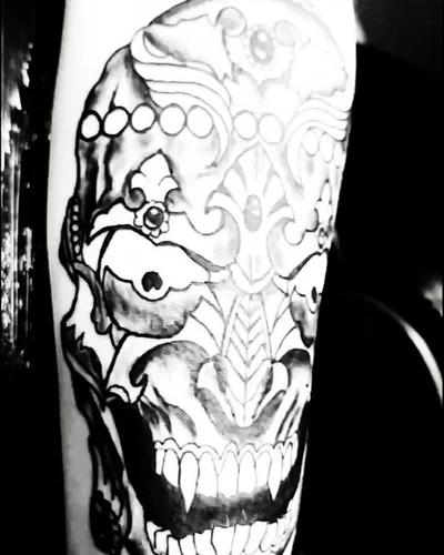Monk tattoo 019