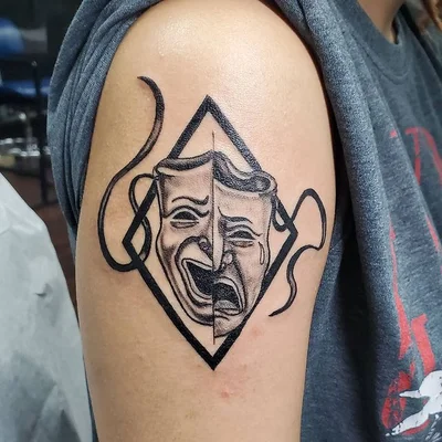 Monk tattoo 028