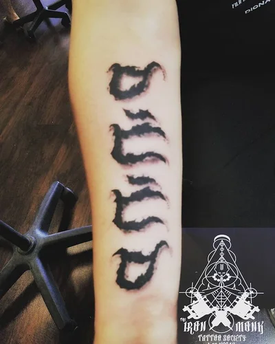Monk tattoo 030