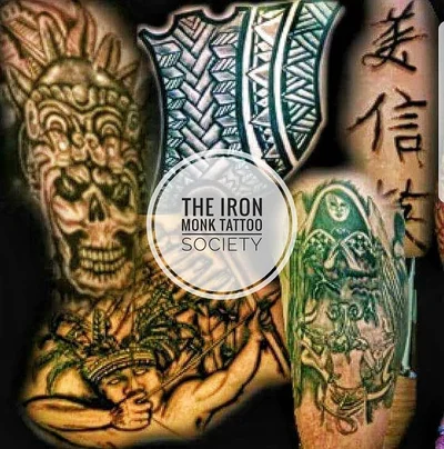 Monk tattoo 031