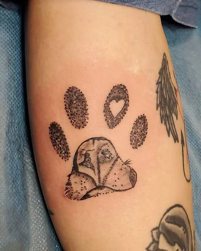 Monk tattoo 038