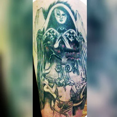 Monk tattoo 039