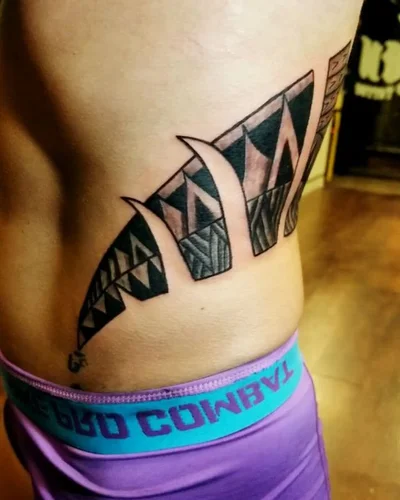 Monk tattoo 045