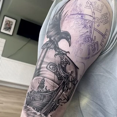 Norma Jean tattoo 048