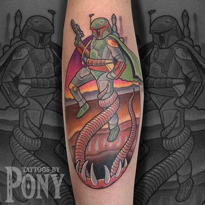 Pony tattoo 019