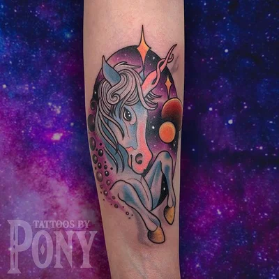 Pony tattoo 020