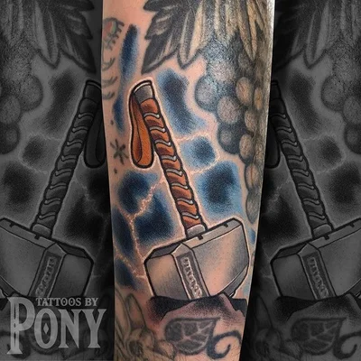 Pony tattoo 027