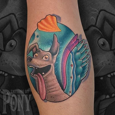 Pony tattoo 045