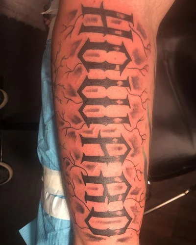 Mr King Royal Flush tattoo 019