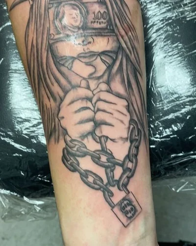 Mr King Royal Flush tattoo 039