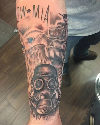 Mr King Royal Flush tattoo 044