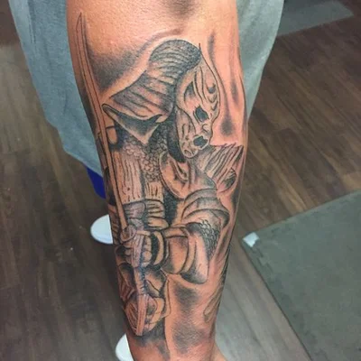 Mr King Royal Flush tattoo 047