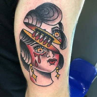 Sabra Carson tattoo 044