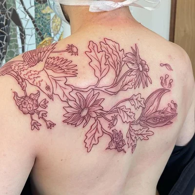 Serena Lander tattoo 014
