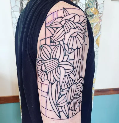 Serena Lander tattoo 027