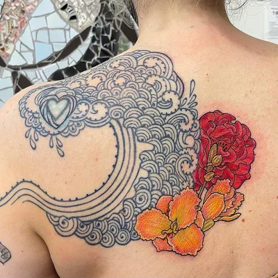 Serena Lander tattoo 035