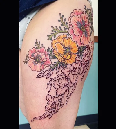Serena Lander tattoo 042