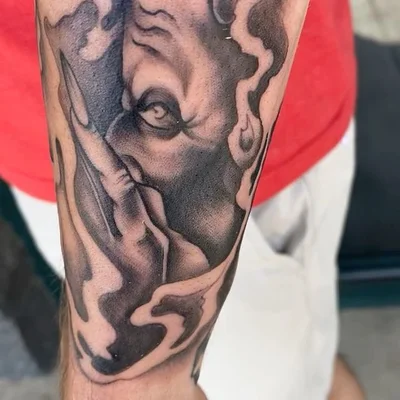 Travis Mcgaha tattoo 025