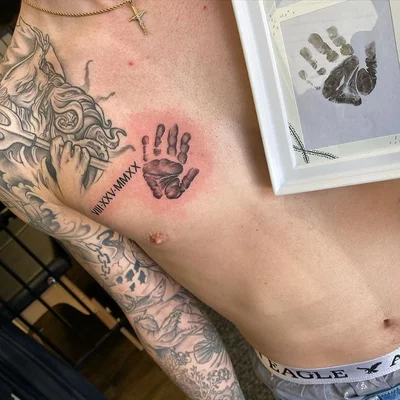 Travis Mcgaha tattoo 036
