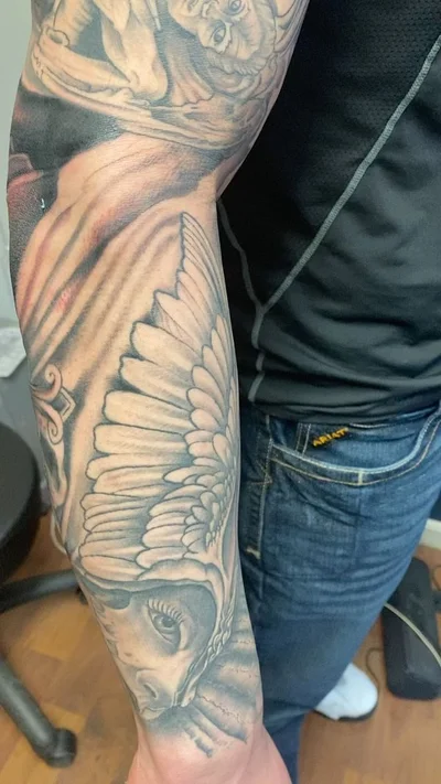 Travis Mcgaha tattoo 045