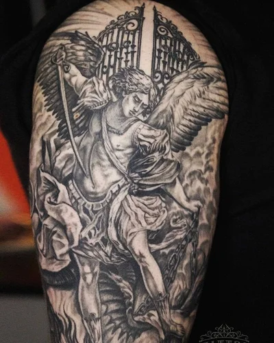 Senad L tattoo 050