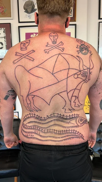 Jack Watts tattoo 040