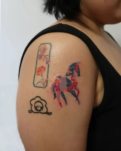 Joy tattoo 038