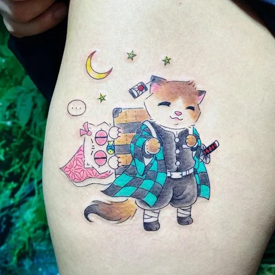Tatty Catty Jen tattoo 002