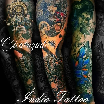 Indio Tatuador tattoo 009