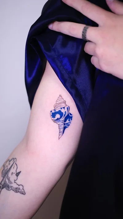 Antonio Sangre Blue tattoo 022