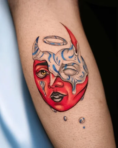Antonio Sangre Blue tattoo 025