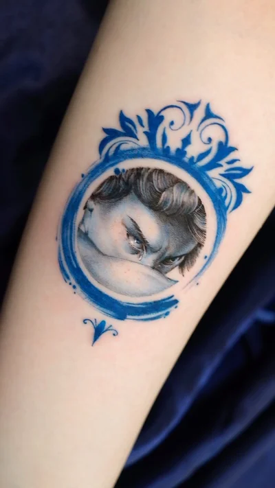 Antonio Sangre Blue tattoo 031