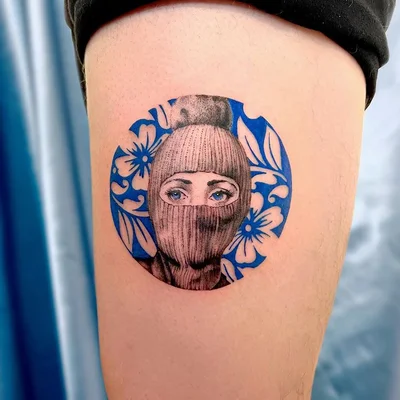 Antonio Sangre Blue tattoo 032