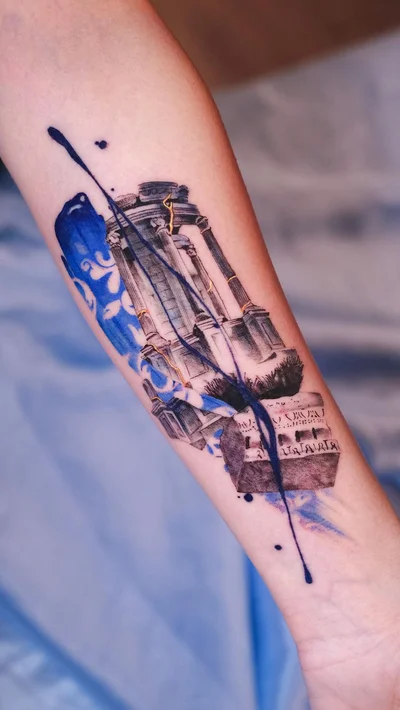 Antonio Sangre Blue tattoo 037
