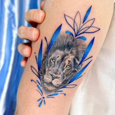Antonio Sangre Blue tattoo 038