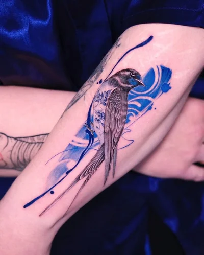 Antonio Sangre Blue tattoo 049
